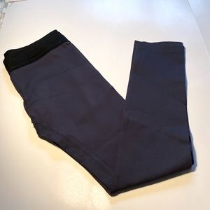 BCBGMAXAZARIA Navy blue leggings Small never worn